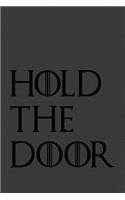 Hold the door