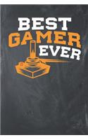 Best Gamer Ever: Lined Journal Lined Notebook 6x9 110 Pages Ruled
