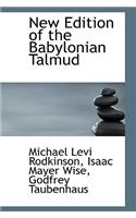 New Edition of the Babylonian Talmud