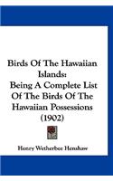 Birds Of The Hawaiian Islands