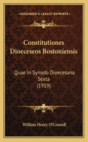 Constitutiones Dioeceseos Bostoniensis