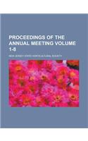 Proceedings of the Annual Meeting Volume 1-8