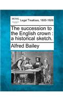 The Succession to the English Crown