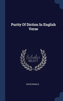 Purity Of Diction In English Verse