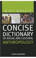 Concise Dictionary of Social and Cultural Anthropology