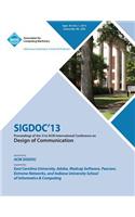 Sigdoc 13 Proceedings of the 31st ACM International Conference on Design of Communication