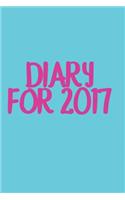 Diary For 2017