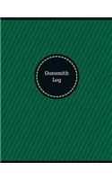 Gunsmith Log (Logbook, Journal - 126 pages, 8.5 x 11 inches): Gunsmith Logbook (Professional Cover, Large)