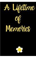 A Lifetime of Memories diary