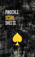 Pinochle Score Sheets