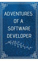 Adventure of a Software Developer: Perfect Gift For Adventure Lover (100 Pages, Blank Notebook, 6 x 9) (Cool Notebooks) Paperback