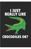Krokodil Alligator Notizbuch