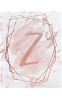 Letter Z Lined Journal