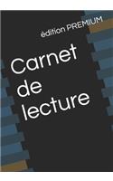 Carnet de lecture