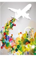 Colorful journey notebook