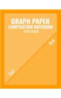 Graph Paper Composition Notebook Quad Ruled
