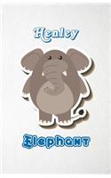 Henley Elephant A5 Lined Notebook 110 Pages