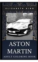 Aston Martin Adult Coloring Book: British Luxury Sports Car and Legendary Grand Tour Inspired Coloring Book for Adults