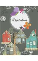 Project notebook: Organize Notes, Ideas, Follow Up, Project Management, Business Planner Notebook 120 pages 8.5" x 11"