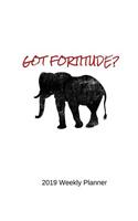 Got Fortitude 2019 Weekly Planner