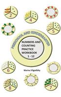 Preschool and Kindergarten Numbers and Counting Practice Workbook 1-12