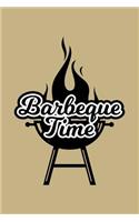 Barbeque Time: Blank Lined Journal to Write in - Ruled Writing Notebook