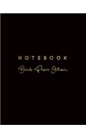 Notebook Black Paper Edition