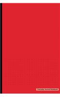 Everyday Journal Notebook - Dotted Grid (Red Cover)