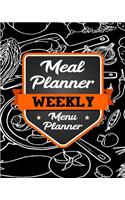 Meal Planner Weekly Menu Planner: Weekly Meal Planner