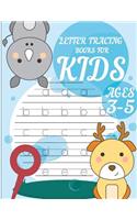 Letter tracing books for kids ages 3-5