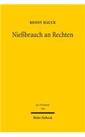 Nießbrauch an Rechten