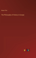 Philosophy of History in Europe