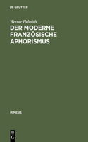 moderne französische Aphorismus