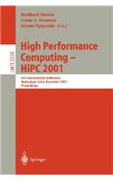 High Performance Computing - HIPC 2001: 8th International Conference, Hyderabad, India, December, 17-20, 2001. Proceedings