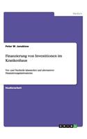 Finanzierung von Investitionen im Krankenhaus