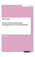 Rezente Gletscheränderung im Einzugsgebiet des Gunts, Tadschikistan