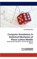 Computer Simulations in Statistical Mechanics of Planar Lattice Models