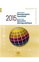 United Nations Demographic Yearbook 2015, Sixty-sixth issue/Nations Unies Annuaire démographique 2014, Soixante-sixième édition