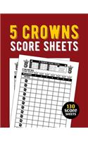 5 Crowns Score Sheets
