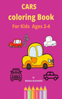 Cars coloring book for kids Ages 2-4