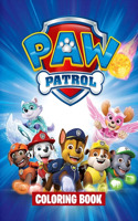 Paw Patrol coloring book: Great Coloring Book for Kids , 40 High Quality Illustrations