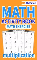 Math activity book multiplication