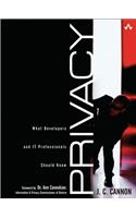Privacy: What Developers and It Professionals Should Know [With CDROM]