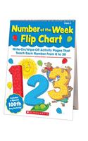 Number of the Week Flip Chart: Write-On/Wipe-Off Activity Pages That Teach Each Number from 0 to 10