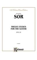 Twelve Etudes for the Guitar, Op. 29