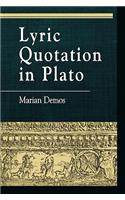 Lyric Quotation in Plato