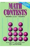Math Contests: Grades 4,5, and 6: School Years 1991-92 Through 1995-96