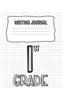 Writing Journal: A 7.5x9.25 Inch Matte Softcover Paperback Notebook Journal With 120 Blank Lined Pages - Cursive Paper- Elementary School First Grade