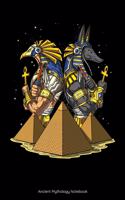 Ancient Mythology Notebook: Egyptian Gods Anubis Ra Notebook