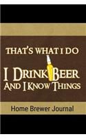 Home Brewer Journal